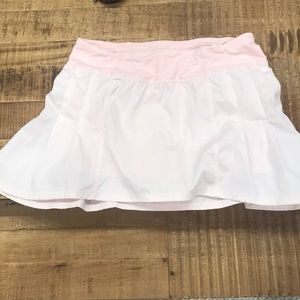 Pastel pink lululemon skort
